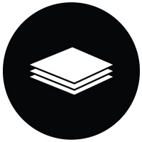 icon image of sheets of paper or membranes