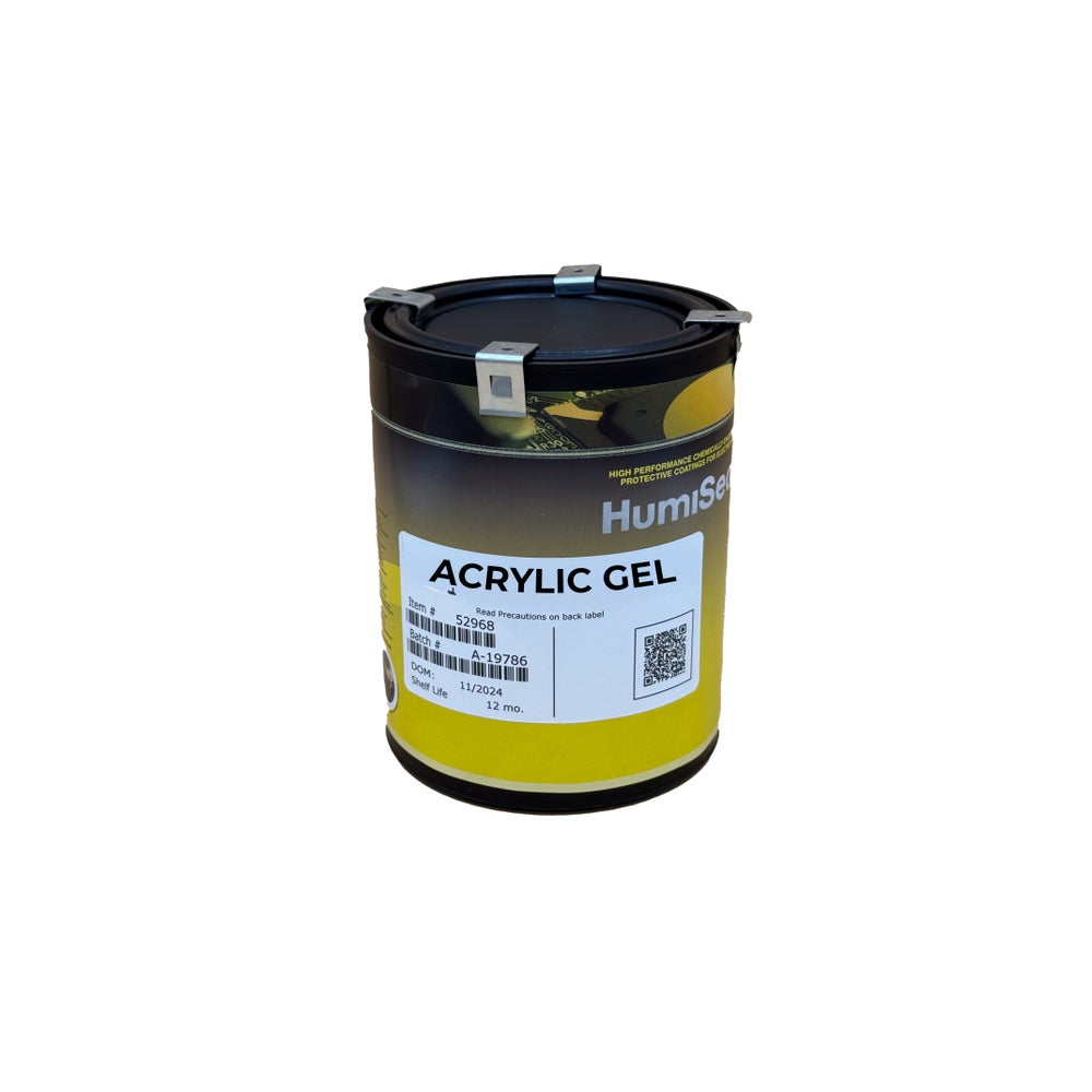 Can of HumiSeal acrylic gel PCB protection