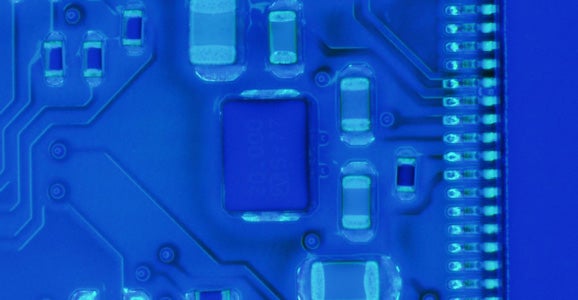 image of a electronics board