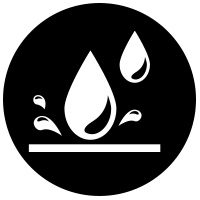 icon image of water droplets