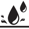 icon image of water droplets