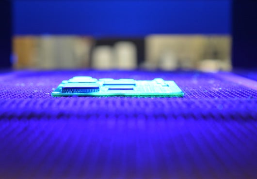 an image of an electronic circuit board